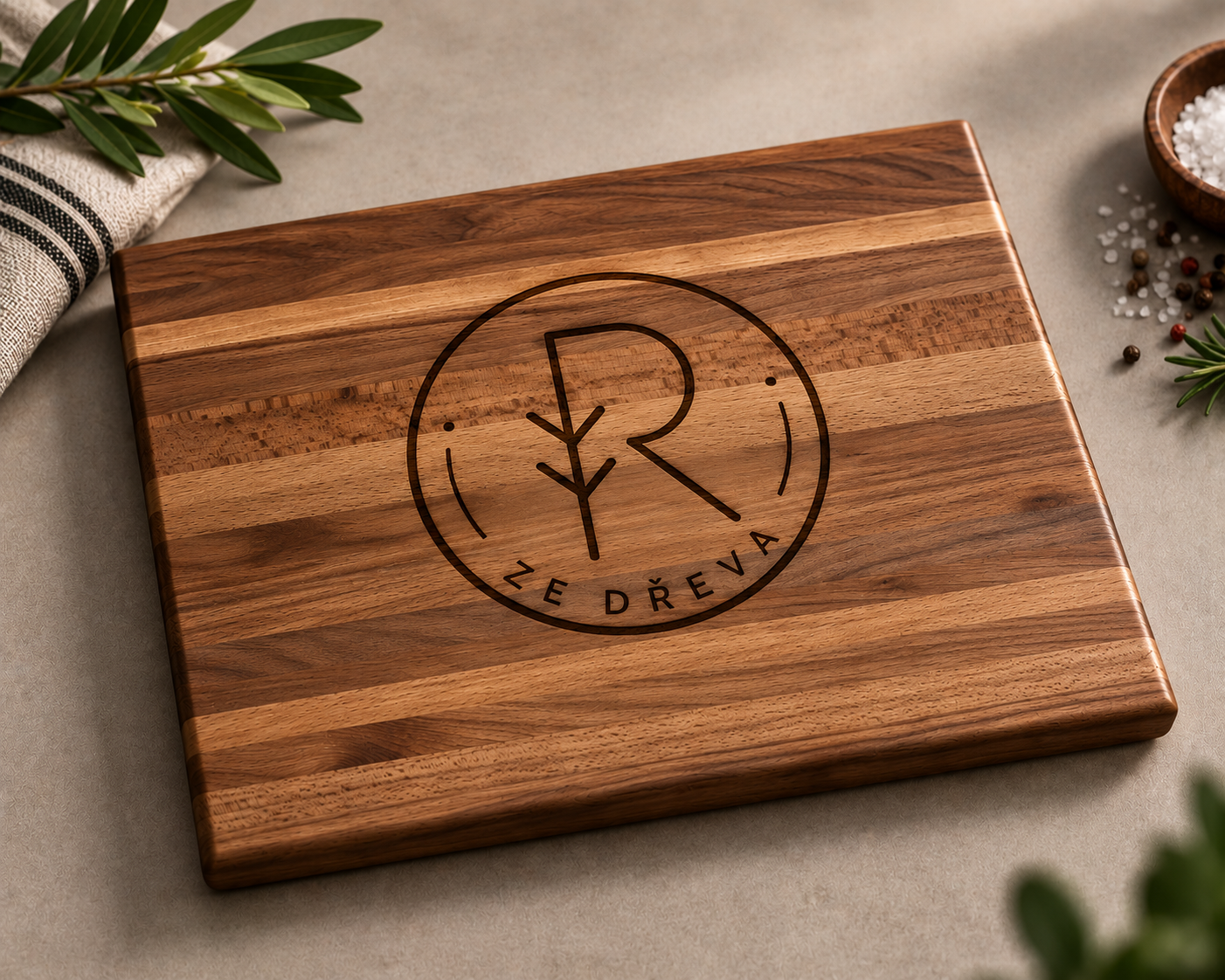 Prkénko 400x400 výška 40mm